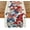 Grey, variant on Patriotic 4th of July Table Runner, Memorial Day Gnomes Kitchen Dining Table Decor for Indoor Outdoor Home Party Decoration 13 x 72 Inch