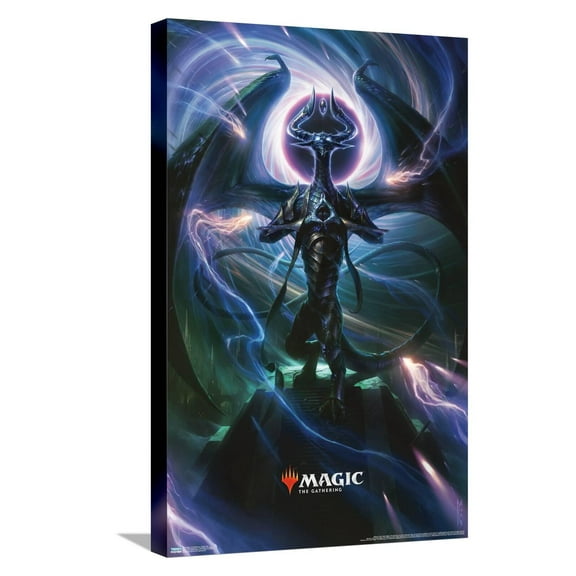 Magic The Gathering - Dragon God Canvas Wall Poster, 14.725" x 22.375"