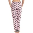 thumbnail image 3 of Just Love Women Pajama Pants Sleepwear (Hearts - Peach, X-Small), 3 of 3