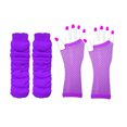 thumbnail image 1 of Guante de red sweethay adorno de vestir elegante disfraz de mujer estilo Simple Violeta AP012397-05, 1 of 6
