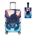thumbnail image 2 of How to Train Y×our Dra×gon Luggage cover accessory kit, luggage tag, comfort luggage handle wrap, washable zipper closure luggage cover, 2 of 5