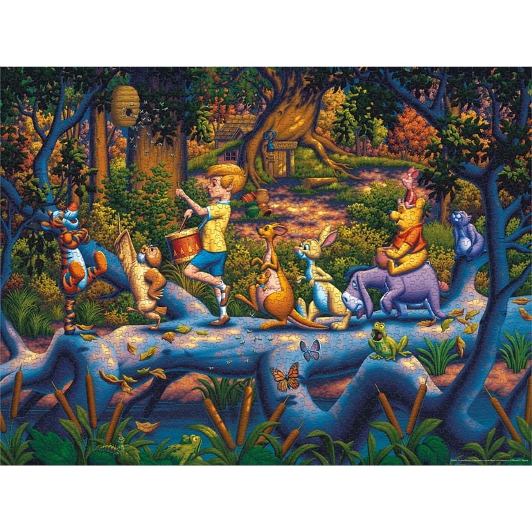 Ceaco Winnie the Pooh 1500 Piece Jigsaw Puzzle Parade Theme