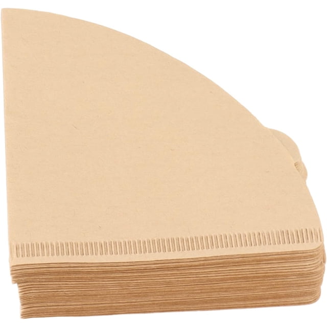 EcoNesxp cups original color cone coffee filter cone coffee filter with piece coffee filter paper disposable cup original color cone coffee filter cone coffee filter compatible with suitable for home