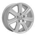 thumbnail image 1 of OE Wheels LX12 17x7in Silver Wheel Rim for Lexus ES, GS, RX, & SC Series, 1 of 5