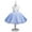 Color Blue, variant on XBASW 2-10T Girls Dresses for Baby Kids Ruffle Lace Princess Dress Pageant Party Wedding Flower Girl Gown Dress