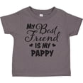 thumbnail image 3 of Inktastic My Best Friend is My Pappy with Hearts Boys or Girls Toddler T-Shirt, 3 of 5