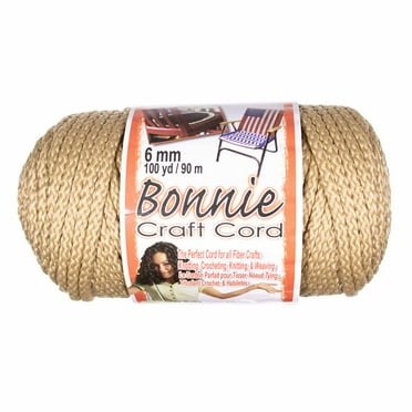 Pepperell Cotton Craft Cord Cora's 6mm 50' Natural - Walmart.com