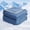 Dark Blue, variant on WISHEAD Cooling Blanket Queen Size, Cooling Comforter for Hot Sleepers, Double-Sided Lightweight Summer Bedding, Soft Breathable All-Season Quilt, (Light Blue, 90" x 90")