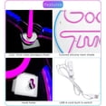 thumbnail image 3 of Neon Signs Good Times Led Signs 15.8"x 15.8" for Bedroom Wall Decor, Light Up Sign Adjustable Brightness for Wall Decor Bedroom Bar Christmas Birthday Holiday Party, 3 of 5