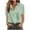 Green, variant on Luvrsol Button Down Shirts for Women Plus Size Fashion Casual Print Comfortable Short Sleeved Pocket Top Blouse T-Shirt, S-5XL