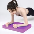 thumbnail image 3 of Almohadilla de Equilibrio, Esterilla de Yoga TPE de Alto Rebote, Resistente Al Desgarro, Ligera, Portátil para Fitness con Textura Antideslizante, 40 X 33 X 5 Cm, 3 of 9