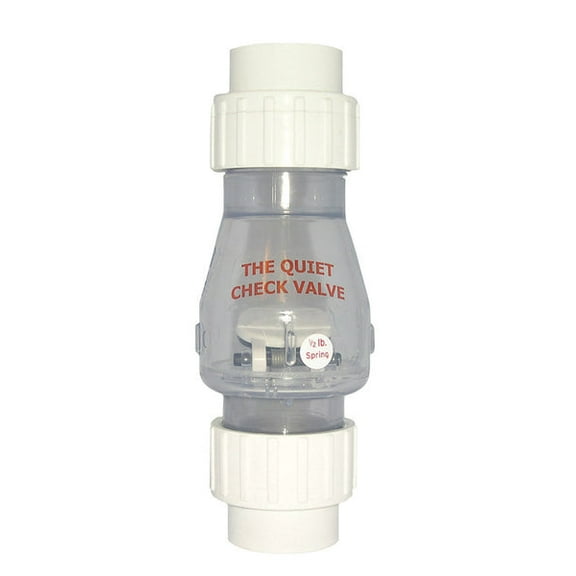 Magic Plastics 2 in. D X 2 in. D Slip PVC Quiet Check Valve