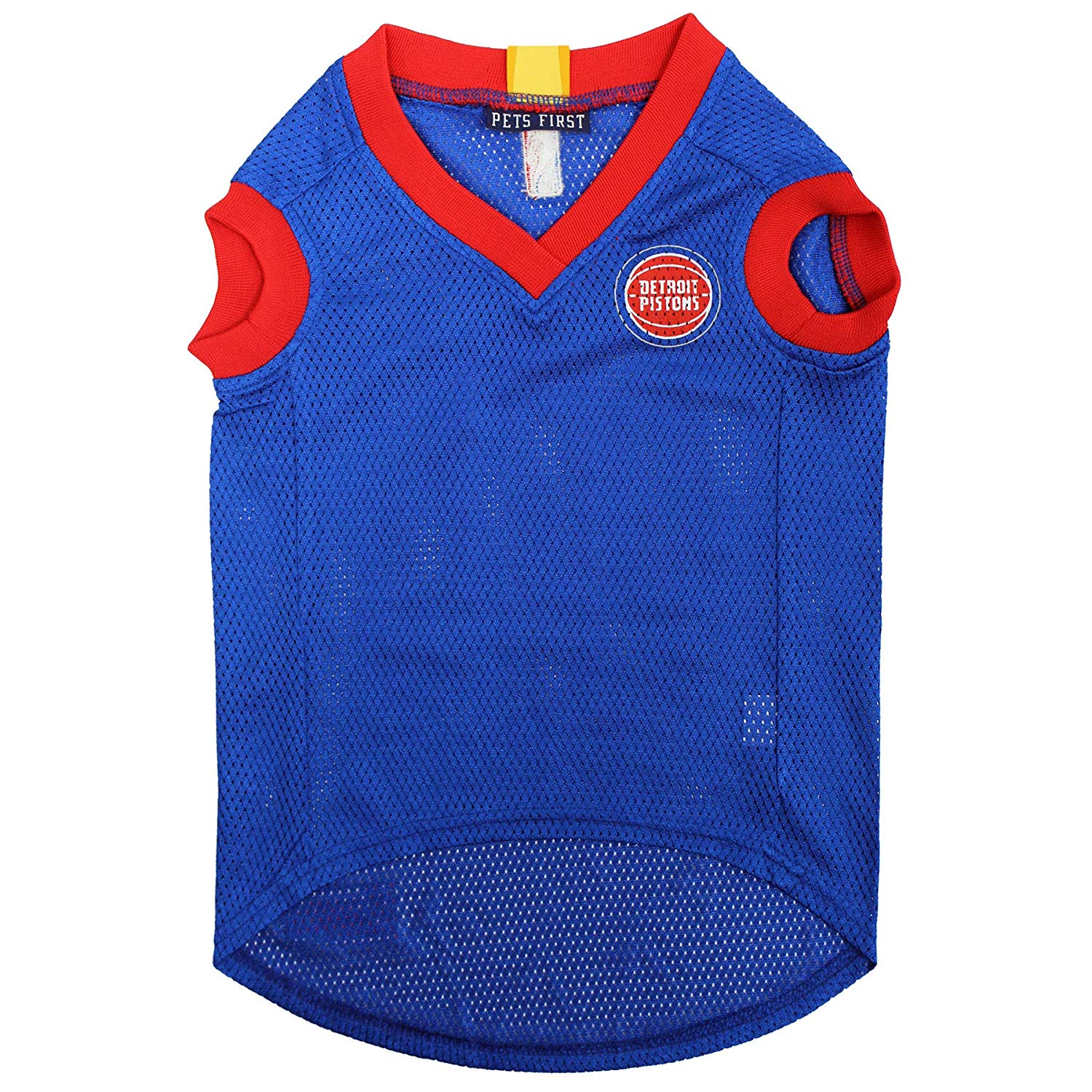 Detroit Pistons Mesh Dog Basketball Jersey