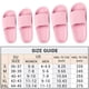 thumbnail image 2 of Pantuflas unisex Luxtrada de EVA súper suaves, de secado rápido y con punta abierta, antideslizantes, color negro, talla S, 2 of 7