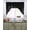 MistyRose, variant on Black Floral Swag Valances for Windows, Small Curtains Drapes, Elegant Pastoral Flowers Farmhouse Kitchen Window Curtains Over Sink Rod Pocket Window Treatment Valance for Bedroom/Bathroom 56"x36"