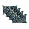 thumbnail image 1 of RSH Décor Indoor Outdoor Set of 4 Pillows 20" x 12", Eastman Capri Blue Paisley, 1 of 6