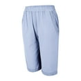 thumbnail image 6 of iHPH7 Linen Clothing, Womens Shorts Casual, Linen Shorts for Women, Bermuda Shorts for Women, Below the Knee Shorts for Women, Light Blue 3XL, 6 of 9