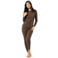thumbnail image 2 of Fruit of the Loom Women's Recycled Waffle Thermal Top & Bottom Set, Sizes XS-4XL, 2 of 11