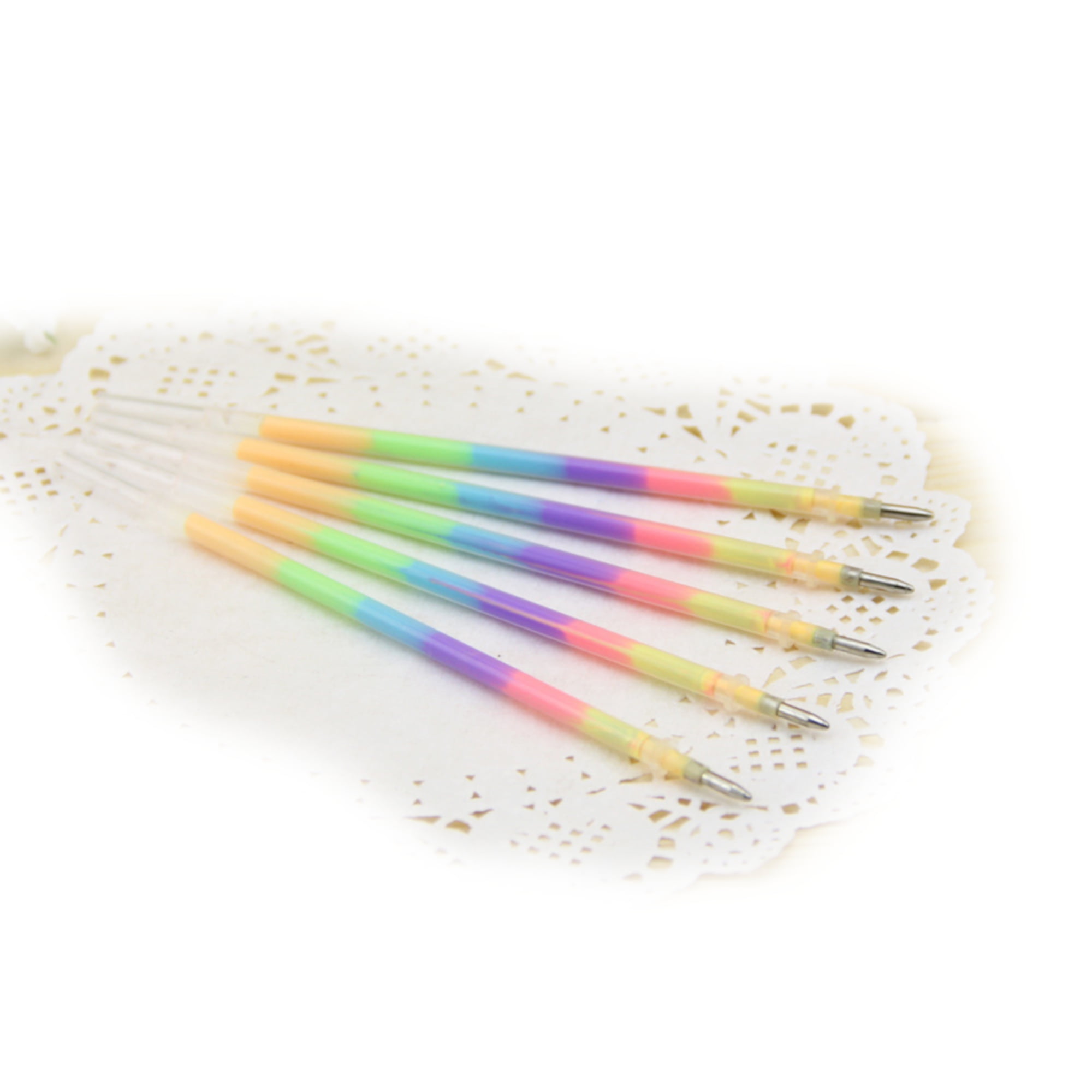 Refill Ink Pen Cartridges 10 Piece Multicolor Rainbow School Supply Office O Pen31 Walmart Com Walmart Com