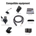 thumbnail image 3 of XLR Female to 1/4 Mic Cable, 3Pin XLR Female to 1/4 Inch 6.35mm TRS Jack Cable for Microphone Mixer Amplifier, Balance XLR Female to 6.35mm TRS Plug Cable, 3 of 7