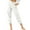 Pantalons en Lin Blanc, variante sur cadancy Mon Historique de Commandes en Ligne Pantalons en Mélange de Lin pour Femmes Capris Pantalons Palazzo avec Poches Capris à Boutons Pantalons pour Femmes Pantalons Décontractés Pantalons pour Femmes Taille Haute Cadeaux de la Fête des Mères pour Épouse