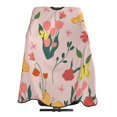 thumbnail image 5 of ZICANCN Hair Cutting Cape for Adults, Bright Floral Blossoms Blooms Cape Salon Barber Cape for Hair Stylist Shampoo Capes Waterproof, 55x66 Inches, 5 of 7