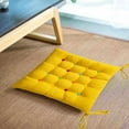 thumbnail image 6 of LACKUST Seat Cushion,Comfortable Breathable Chair Cushions for Dining Kitchen Bedroom Living-room Chairs,Seat Cushions for Office Chairs,Yellow, 6 of 6
