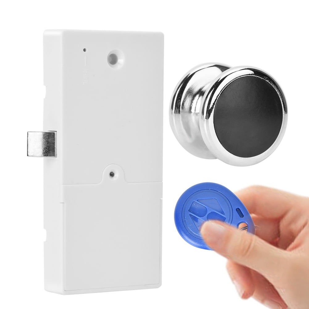 Rupoun Smart RFID Digital Induction Lock for Sauna Spa Gym Electronic Cabinet Lockers, Secure Keyless Drawer Lock (8.27 x 5.51 x 1.57 inches / 21 x 14 x 4 cm)