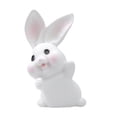 thumbnail image 2 of Dusknt Landscape Ornaments, Cute Animal Figurines – Lifelike Resin Bunny Miniatures, Tiny Rabbit Decor for Bonsai, s Garden and Desktop Display, 2 of 4