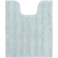 thumbnail image 1 of Mohawk Home Basic Stripe Bath Rug Slate Blue, 1'8"x2', Navy, 1 of 3