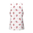 thumbnail image 6 of Sigee Hand Drawn Strawberry for Men's Workout Tank Top, Athletic Gym Sleeveless Shirt - Quick Dry, Lightweight, Breathable Large, 6 of 9