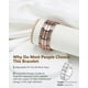 thumbnail image 3 of Pulsera de terapia magnética Feraco Copper para hombre con 3800 Gauss, 3 of 9