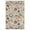 Blue, variant on HomeRoots  5 x 7 ft. Blue & Gray Floral Stain Resistant Indoor & Outdoor Rectangle Area Rug - Blue and Gray - 5 x 7 ft.