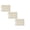Beige, variant on Double Layer Mesh Zipper Pouch Bags with Handle Nylon for Board Game Puzzles Organizing Storage Toys A4 File Bags for School Office Home 3pcs