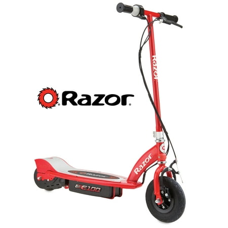Razor E100 Electric Powered Scooter with Rear Wheel Drive -