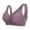 #Purple, variant on Bras for Women No Underwire Sports Bras for Women Women Front Button Shaping Cup Adjustable Shoulder Strap Large Size Underwire Bra Pink 2Xl
