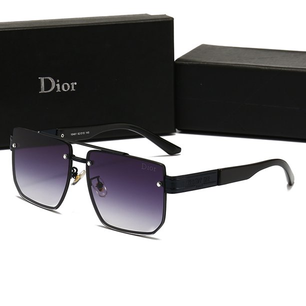 New men's and women's rimless sunglasses, fashion trend casual sunglasses, resort travel sunglasses Gao Jiahui unisex