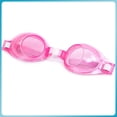 thumbnail image 1 of 2 Pcs Lunettes de Natation Ajustables Professionnelles Étanches avec Bouchons d'Oreilles NoseClip Chaud Adulte Enfants Lunettes de Natation Rose B, 1 of 6