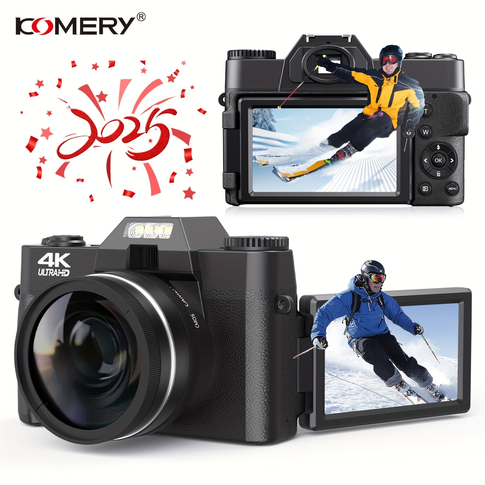 Casio Exilim Selfie Digital Camera EX-ZR3600 (White) 16GB Bundle