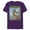 Purple, variant on Disney Robin Hood Retro - Short Sleeve Blended T-Shirt for Adults -Customized-Purple