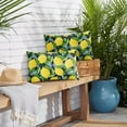thumbnail image 4 of Sunbrella Yellow Lemons Indoor/ Outdoor Pillows (Set of 2) 13 in x 20 in, 4 of 5