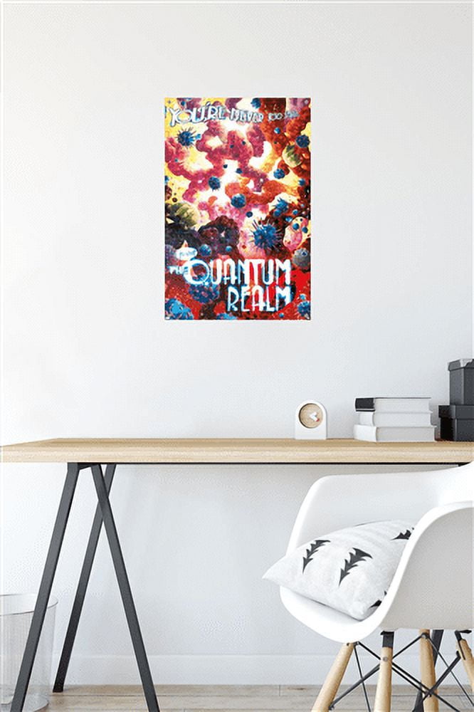 Marvel: Hero Lands - Quantum Realm Wall Poster with Push Pins, 14.725" x 22.375"