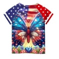 thumbnail image 5 of Gamivast Kids American Usa Flag Patriotic T Shirts 4Th Of July Summer T-Shirt for Boys Girls Independence Day Short Sleeve Shirts of the Day History of Purchases, 5 of 5