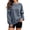 Gray, variant on jehdhy Womens Striped Patchwork Sweatshirts Fall Winter Crew Neck Long Sleeve Shirts Fashion Casual Loose Pullover Tops