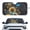 Butterfly Sunflower Starry Night, variant on Xixirimido Car Windshield Sun Shade Foldable Sunshade Front Window Cover Sun Visor for Trucks SUVs Sedan Universal Car Interior Accessories, Cow Sunflower Cowhide