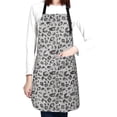 thumbnail image 4 of Bingfone Wild Animal Leopard Print Apron Gifts For Men, Women Professional Grade Chef Apron for Kitchen,BBQ & Grill, 4 of 8