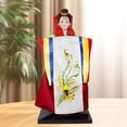 thumbnail image 5 of WLPZXP Hanbok Doll Korean Geisha Doll Mini Kabuki Statue Traditional Handicraft Antique Style F, 5 of 8