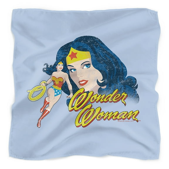 Wonder Woman Portrait Bandana (21 in x 21 in)