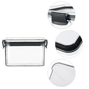 My Order! Airtight Glass Canister Set, Clear Glass Food Storage Containers with Airtight Bamboo Lid Stackable Kitchen Canisters for Canning, Sugar, Flour, Pasta, Candy, Cereal, Coffee Clearance