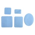 thumbnail image 3 of Iron On Denim Repair Patch - 5.1" x 5.1" Washable Jean Mending Kit, Custom Cut Self Adhesive Patch for Pants Jackets Holes & DIY Clothing Decoration (Light Blue), 3 of 10